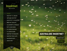 Tablet Screenshot of insektnet.dk